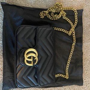 Black Small mini Gucci Purse